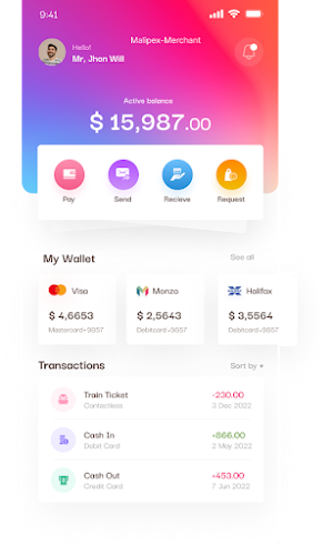 Malipex Merchant app Screenshot 0