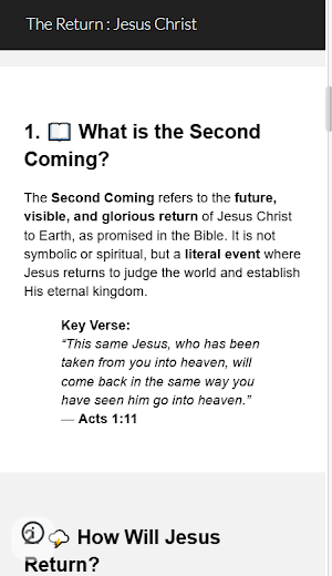 The Return : Jesus Christ Screenshot 1