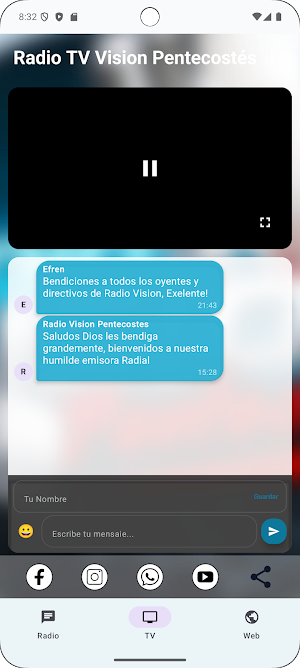 Radio Tv Visión Screenshot 2