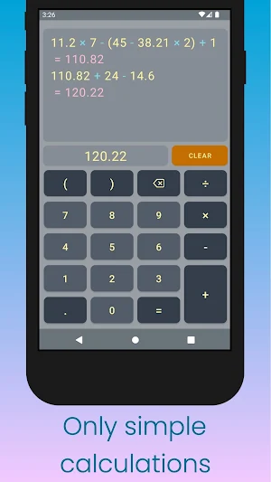 My Calc Screenshot 1