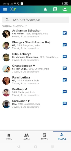 XLr - XLRI's official alumni app Screenshot 3