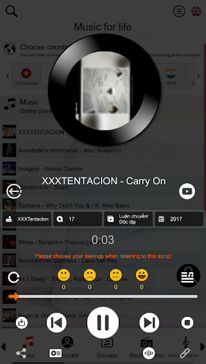 Music for life Screenshot 1
