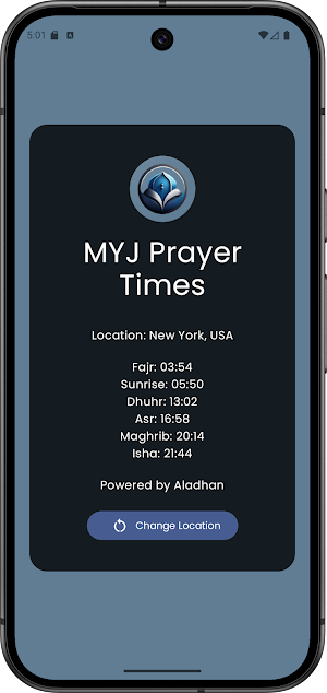 MYJ Prayer Times Screenshot 3