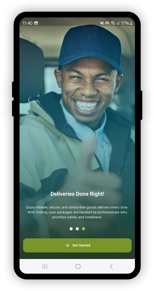 yoDrop Driver Screenshot 0