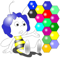Bee Coloring Game Animals