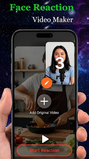 Reaction Video Maker Screenshot 1