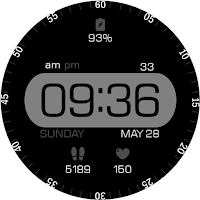 Key060 Digital Watch Face