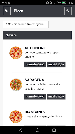 Pizzeria Fiore Screenshot 1