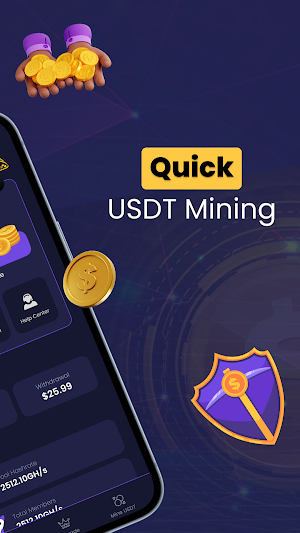 USDT Cloud Miner - Tether Screenshot 2