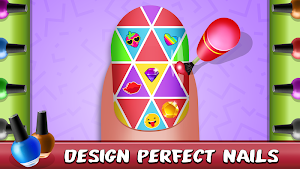 Nail Art Salon Makeover: Fashion Games Screenshot 1