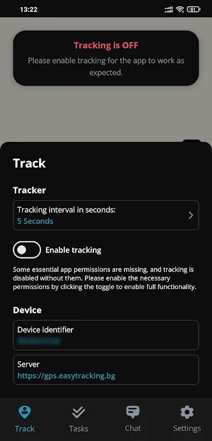 EasyTracking Tracker Screenshot 1
