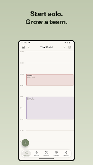 Narval: Salon Scheduling Screenshot 0
