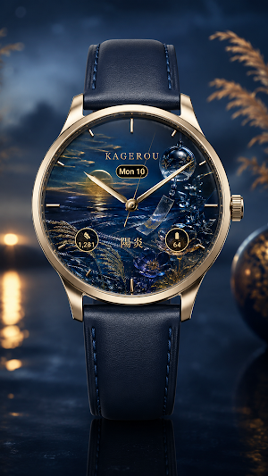 Kagerou Japanese Watch Face Screenshot 0
