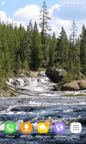 Rolling River Live Wallpaper Screenshot 1