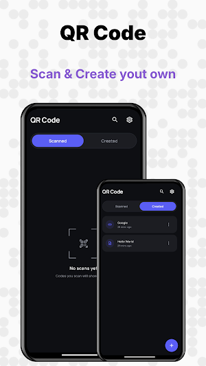 QR Code Scanner & Generator Screenshot 1