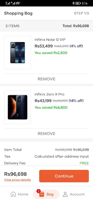 The Tech - Lowest Mobile Price Screenshot 1