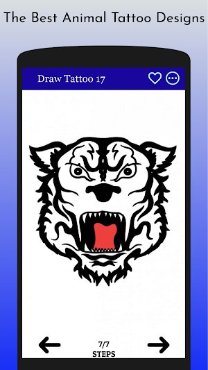 How to Draw Animal Tattoo Step by Step Screenshot 2