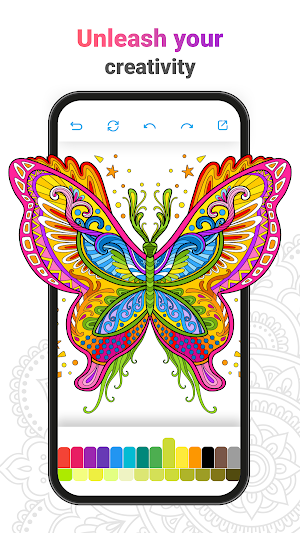 Coloring Book For Relaxation Screenshot 3