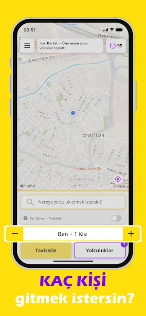 Taxisst - Yolculuğunu Paylaş! Screenshot 2