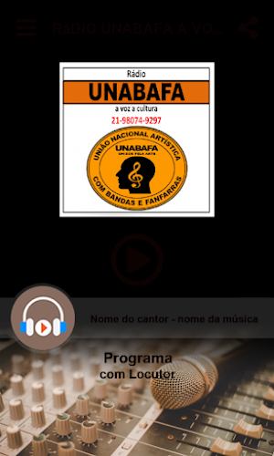 Rádio UNABAFA Screenshot 3