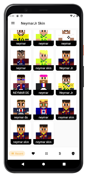 NeymarJr Skins For Minecraft Screenshot 1