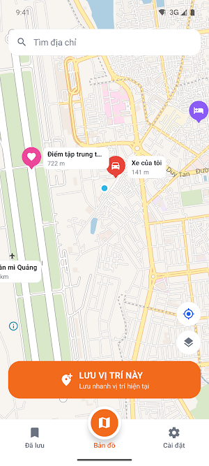 BackHere: Save Parking Spot Screenshot 0