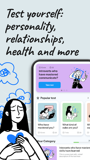 TestMe: Mental Health, Therapy Screenshot 0