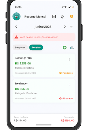 ContaCerta Screenshot 2