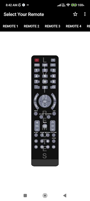 Insignia TV Remote Screenshot 0