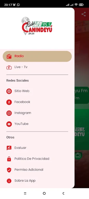 Radio Canindeyu 95.5 Fm Screenshot 3