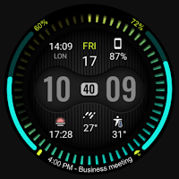 PRADO 63 Hybrid Watch Face