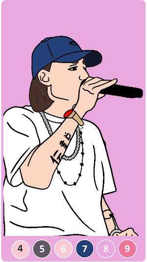 Peso Pluma Coloring ASMR Screenshot 1
