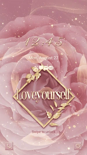 Loveyourself Blossom-Wallpaper Screenshot 1