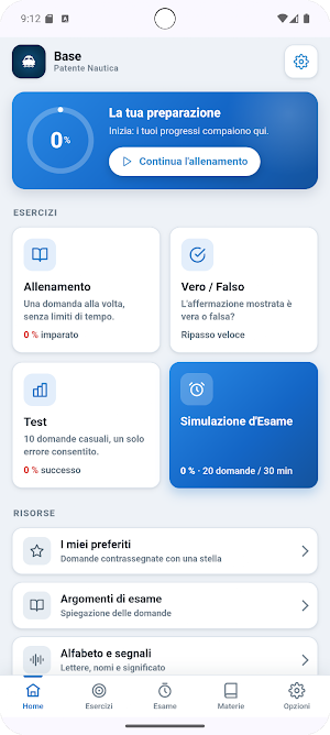 Quiz Base Patente Nautica Screenshot 0