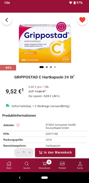 preisapo - Günstige Apotheke Screenshot 3