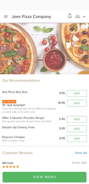 Joes Pizza Company Screenshot 1