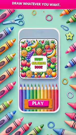 Fruit Coloring Book Screenshot 1