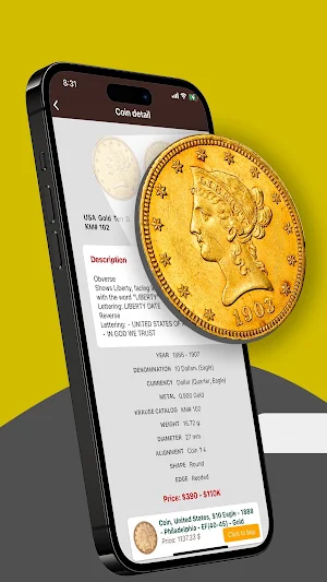 Snap Coin Scan Identify Value Screenshot 0