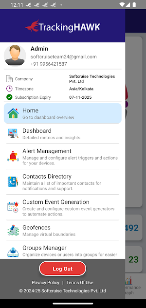 TrackingHAWK X3 Screenshot 2