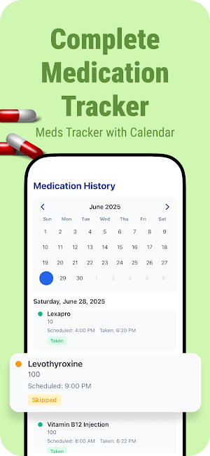 Meds: Pill Reminder & Tracker Screenshot 3
