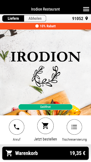 Irodion Restaurant Screenshot 0