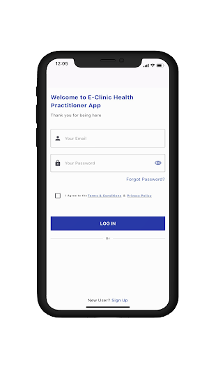 E-Clinic Admin App Screenshot 2
