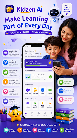 KidzenAI: Kids Learning App Screenshot 3