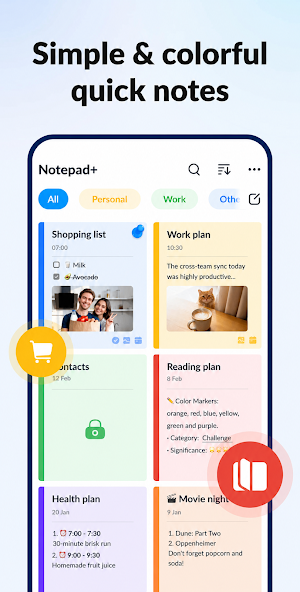 Notepad, Notes, Easy Notebook Screenshot 0