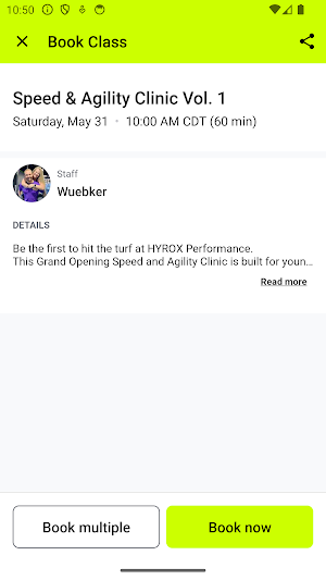 HYROX Performance by CKF Screenshot 2