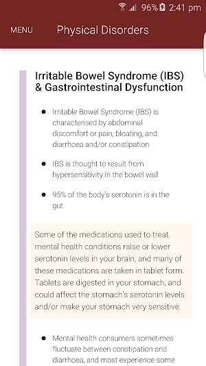 Physical Health Diary Screenshot 0
