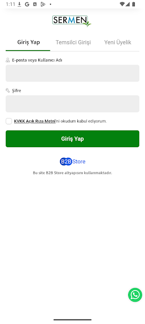Sermen Boya B2B Screenshot 1