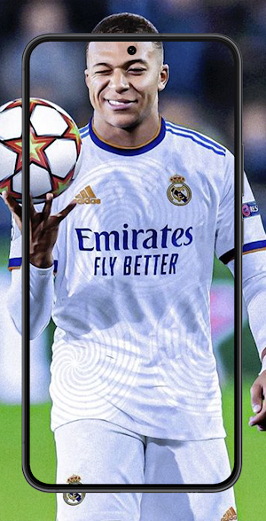 Mpappe real madrid Wallpaper Screenshot 2