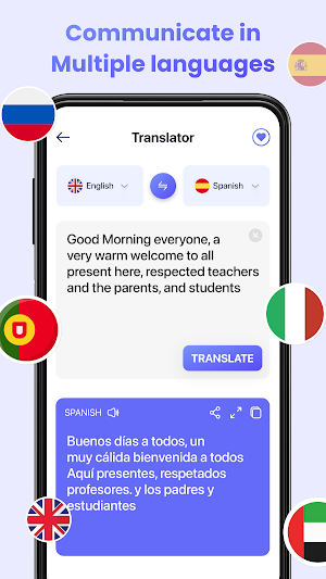 Translator -Text, Voice, Image Screenshot 1