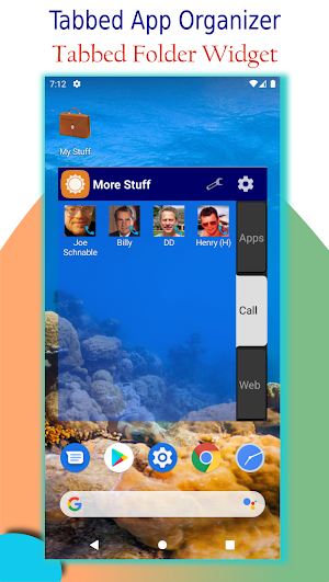 Tabbed App Organizer Screenshot 1